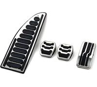 couvercle protection pédale Pour Focus Mk2 mk3 mk4 st rs Kuga Escape Escape Escort Mondeo Fusion C-Max S-Max Pédale de la pédale d'accélérateur de la pédale de frein(Full 4pcs MT)