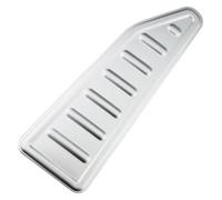 couvercle protection pédale Pour Jeep Pour Renegade AT 2015-2022 Cache-pédales D'accélérateur Et De Frein Bandes Maintien Pédales Voiture Accessoires(1Pc Silver Rest)