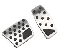 couvercle protection pédale Pour Jeep Pour Renegade AT 2015-2022 Cache-pédales D'accélérateur Et De Frein Bandes Maintien Pédales Voiture Accessoires(AT Without Rest)