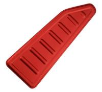 couvercle protection pédale Pour Jeep Pour Renegade AT 2015-2022 Cache-pédales D'accélérateur Et De Frein Bandes Maintien Pédales Voiture Accessoires(1Pc Red Rest)