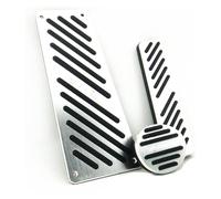 couvercle protection pédale Pour Smart Pour Fortwo Pour Elf 453 451 2009-2014 Repose-pieds Cache-carburant Pédale D'accélérateur En Aluminium Pédales De Frein Et D'essence