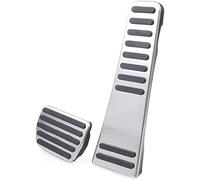 couvercle protection pédale Pour Volvo XC60 2018 Pédale de carburant de carburant accélérateur de gaz de frein couvre-pédale de frein Ensemble d'alliage d'aluminium Intérieur de l'automobile