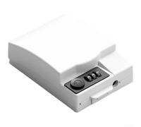 Couvercle Protection pour prise IP44 Perçage Couvercle Protection(White) | Serrure code réinitialisable, étanche IP44, pour anti- pour poussière, huile, usage pour intérieur extérieur