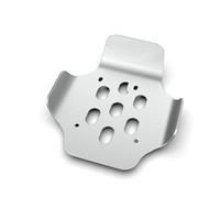 Couvercle Protection sous Moteu pour Moto pour Guzzi V9 pour Bobber V7 850 pour Pierre pour Spécial pour Personnalisé Couvercle Inférieur Moteur Plaque Protection Pare-Chocs(Silver)