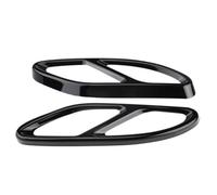 Couvercle Queue D'embout 2 Embouts D'échappement Gauche Et Droit Avec Cache Noir Embouts D'échappement Cache De Tuyau D'échappement Compatible Avec Benz Pour Classe B W246 2015 2016