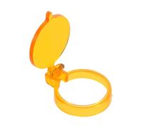 Couvercle Rabattable Jaune 20mm pour Lampe Frontale Dentaire en Plastique