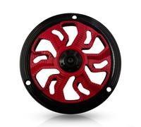 Couvercle Radiateur Alliage Aluminium pour moto Scooter Couvercle(Red) | Ajustement pour parfait, modèle pour sprint Primavera 150, design décoratif , installation directe