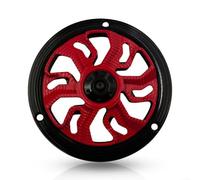 Couvercle Radiateur pour déco Pour Primavera 150 Couvercle Radiateur(Red) | Alliage aluminium léger, refroidissement optimal, fit pour précis pour sprint 150, finition noire pour mate, résistant aux