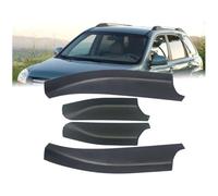 Couvercle Rail Barre Toit pour Kia Sportage 2004 2005 2006 2007, Voiture Coque Protection Plastique Pavillon Avant Arrière Couverture Galerie ,E/4pcs
