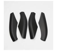 Couvercle Rail Barre Toit pour Land Rover Freelander 2 LR2 2008-2014, Voiture Coque Protection Plastique Pavillon Avant Arrière Couverture Galerie ,E/4pcs