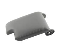 Couvercle Rangement D'accoudoir En Cuir PU Pour M3 320i E46 1999-2004 Couvercle Boîte Main Courante Pour Console Centrale Intérieure Voiture(Gray)