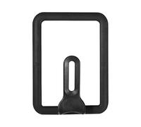 Couvercle Rectangulaire en Verre Trempé 15x18cm, Couvercle Universel avec Joint en Silicone Résistant à la Chaleur, pour Remplacer de Casserole, Plat et Marmite, Lavable au Lave-vaisselle