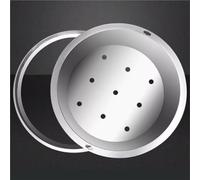 couvercle regard invisibles Couvercle De Regard Encastré En Acier Inoxydable, Grand Fosse Septique Décoratif 304 Pour Sous-sols/écoles/autoroutes, D'égout Ronds(DIA 78CM)