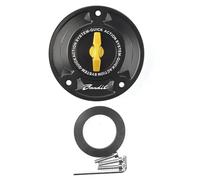 Couvercle Réservoir Essence Pour Suzuki GSF650 Bandit 650 2005-2019 GSF1200 Bandit 1200 2006 GSF1250 Bandit 1250 2007-2019 Bouchon Réservoir Carburant(Gold)