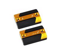 Couvercle Réservoir Liquide Frein Avant Moto pour PCX 160 150 125 PCX160 PCX150 PCX125 Accessoires Bouchon D'huile Réservoir Liqui Frein(Yellow)