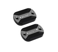 Couvercle Réservoirs Couvercle De Réservoir De Liquide De Frein Avant en Aluminium pour Moto pour NMAX125 pour NMAX155 pour N-Max 125 155 2015-2023(Titanium)