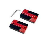 Couvercle Réservoirs pour ADV350 ADV 350 Adv350 2022 2023 Accessoires Moto Aluminium Réservoir De Frein Avant Réservoir De Liquide Couvercle De La Tasse D'huile(Red)