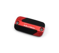Couvercle Réservoirs Pour NX500 Pour NX 500 2023 2024 2025 CNC Réservoir De Frein Avant Réservoir De Liquide Couvercle De Tasse D'huile Moto(Red)