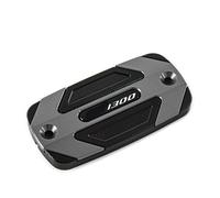 Couvercle Réservoirs pour ST1300 pour St 1300 2002-2003 Accessoires De Moto en Aluminium CNC Couvercle De Réservoir De Liquide De Maître-Cylindre De Frein Avant(Gray)