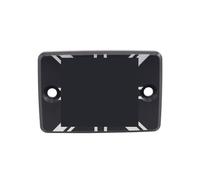 Couvercle Réservoirs pour Street Triple 765 R 765R 2008-2023 Daytona 660 2024-2025 Couvercle du Réservoir Principal du Cylindre De Liquide De Frein Avant(Black)