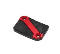 Couvercle Réservoirs Pour V7 Pour Stornello V9 Pour BOBBER 8 Moto Réservoir De Frein Avant Liquide CNC Couvercle Du Réservoir Bouchons De Coupe D'huile(Red)