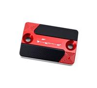 Couvercle Réservoirs pour XL1000 pour XL125 pour XL 1000 125 V Moto CNC Accessoires Frein Avant Embrayage Réservoir De Liquide Couvercle du Réservoir Bouchon(Red)