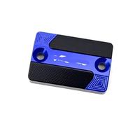 Couvercle Réservoirs pour XL1000 pour XL125 pour XL 1000 125 V Moto CNC Accessoires Frein Avant Embrayage Réservoir De Liquide Couvercle du Réservoir Bouchon(Blue)
