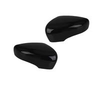 Couvercle Rétroviseur Aile Pour Clio 4 Pour Mk4 Pour Zoe Pour Captur 2012-2019 Coque Rétroviseur D'aile Porte Couvercle Rétroviseur Couvercle Boîtier(2pcs Glossy Black)