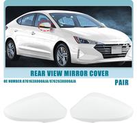 Couvercle Rétroviseur Arrière No.876163X000Aja / 876263X000Aja Couvercle Rétroviseur Extérieur Gauche Droit Clignotant Pour Hyundai Elantra 2011-2014 Hatchback Abs Blanc 1 Paire
