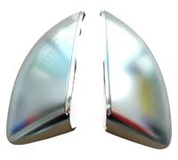 Couvercle Rétroviseur Boîtier Pour A3 S3 8V 2013-2020 2 Coques Argentées Mates Avec Trou Pour Angle Mort Rétroviseurs Extérieurs(No blind spot hole)