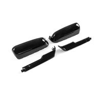 Couvercle Rétroviseur Coque Rétroviseur Latéral Pour Chevrolet Pour Silverado Pour GMC Pour Sierra 2500/3500 (2020-2023)(Le noir)