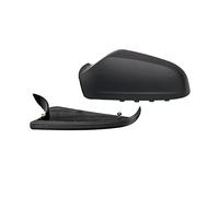Couvercle Rétroviseur Coques Rétroviseurs Latéraux Pour Opel Pour Astra H 2004 Mk5 2005 2006 2007 2008 2009 Boîtier De Rétroviseur De Voiture Couvercle De Rétroviseur (Couleur : Noir Droit)