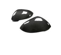 Couvercle Rétroviseur Latéral De Remplacement En Fiber De Carbone Véritable Sec Pour VW Pour Golf 8 MK8 R-L GTI 2020 2021 2022 2023 2024(Without Lane)