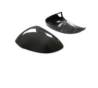 Couvercle Rétroviseur Latéral De Remplacement En Fiber De Carbone Véritable Sec Pour VW Pour Golf 8 MK8 R-L GTI 2020 2021 2022 2023 2024(With Lane)