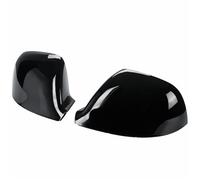 Couvercle Rétroviseur Lot de 2 capuchons de protection de rétroviseur latéral brillants pour Transporter T5 T5.1 T6 7E1857527F Côté Rétroviseurs Coque(Glossy Black)