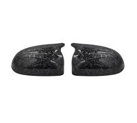 Couvercle Rétroviseur Lot de 2 coques de rétroviseurs latéraux de rechange pour BMW pour X3 G01 IX3 pour X4 G02 pour X5 G05 pour X6 G06 pour X7 G07 Côté Rétroviseurs Coque(Forged Carbon Look)