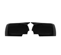 Couvercle Rétroviseur Lot de 2 coques de rétroviseurs neuves 2024 pour BMW pour X5 E53 1999-2006, coques de rétroviseurs latéraux noir brillant Côté Rétroviseurs Coque(Bright black)