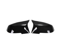 couvercle rétroviseur porte 1 Paire De Caches De Rétroviseurs Latéraux Pour BMW Série 1 2 3 4 Pour F20 F30 F31 F32 F34 F36 E84 2014-2018 ABS Noir Brillant(Black 1)