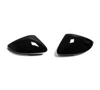 Couvercle Rétroviseur Porte Coque De Rétroviseur Noir Brillant Pour VW Pour T-ROC 2017 2018 2019 Coque Rétroviseur(L and R)