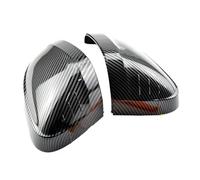 Couvercle Rétroviseur pour A4 A5 B9 2017 2018 2019 S4 S5 RS5 pour Allroad pour Quattro 2 Pièces Capuchons Rétroviseurs Latéraux Remplacer Couvercles(No Side Assist 1)