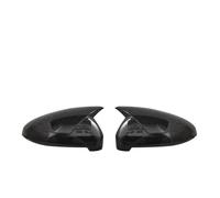 Couvercle Rétroviseur Pour A4 Pour A5 B9 2017-2023 S4 RS4 S5 RS5 Remplacer Les Couvercles 2 Pièces Capuchons Rétroviseurs Latéraux Noirs(Carbon fiber pattern)