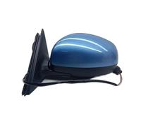 Couvercle Rétroviseur Pour Fabia 2008 2009 2010 2011 2012 2013 2014 Coque Cadre Lentille Latéral En Verre Caches Rétroviseurs Porte(LH mirror with color)