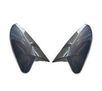 Couvercle Rétroviseur Pour Hyundai Pour Elantra Pour Solaris 2010-2017 Coque Latérale Extérieure Corne Bœuf Capuchons Inversés Garniture Automobile Caches Rétroviseurs Porte(Carbon)