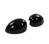 Couvercle Rétroviseur pour Mini pour Cooper pour R55 pour R56 pour R57 pour R59 pour R60 pour R61 Couvercle Rétroviseur Porte Gauche Droite Remplacement Noir Brillant Voiture Rétroviseur Capuchon