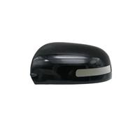 Couvercle Rétroviseur- Pour Mitsubishi Pour ASX Pour Outlander 2013 - 2018 Couvercle De Rétroviseur Clignotant Lampe Aile Boîtier Latéral Porte Voiture Capuchon(Black Left L)