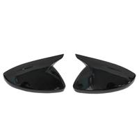 Couvercle Rétroviseur Pour Peugeot 208 2020-2023 Pour Peugeot 308 2014-2020 508 2008 Couvercle Latéral Autocollant Capuchon D'aile Garniture Boîtier Extérieur Aspect Carbon Voiture Rétroviseur Coque (