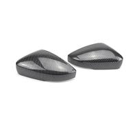 Couvercle Rétroviseur pour Polo MK5 5 6R 6C 2009-2017 Coques Rétroviseurs Remplacement(Carbon Fiber Look)