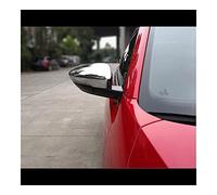 Couvercle rétroviseur Pour Pour Coccinelle 2012-2019 2 Pièces Miroir Protéger Cadre Couverture Garnitures Voiture Style Accessoires ABS Chrome Voiture Côté Rétroviseurs porte (Couleur : Argent)
