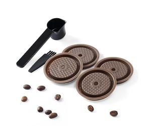 Couvercle réutilisable en silicone pour BENFUCHEN VertuolineCoffee Pod, filtre rechargeable