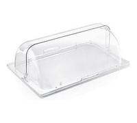 Couvercle roll top GN en Polycarbonate H 160 mm